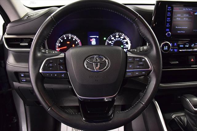 used 2021 Toyota Highlander car, priced at $30,000