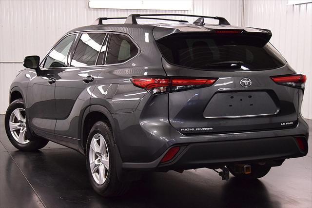 used 2021 Toyota Highlander car, priced at $30,000