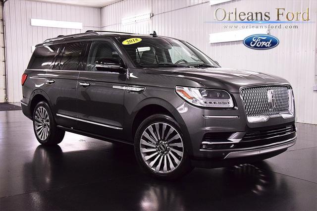 used 2018 Lincoln Navigator car, priced at $39,995