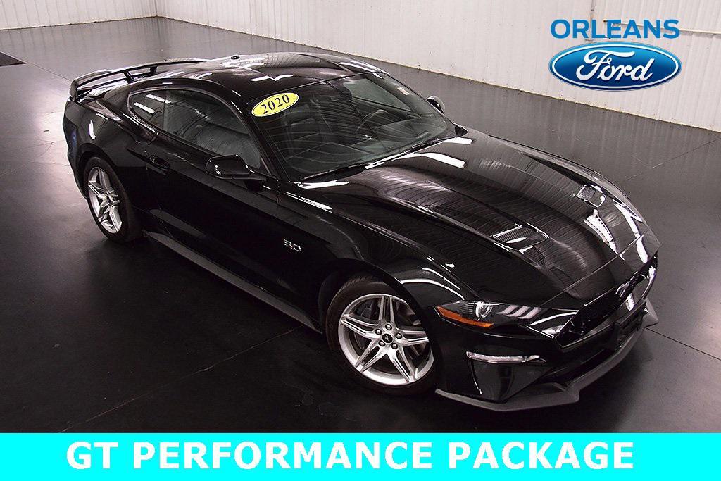 used 2020 Ford Mustang car, priced at $36,500