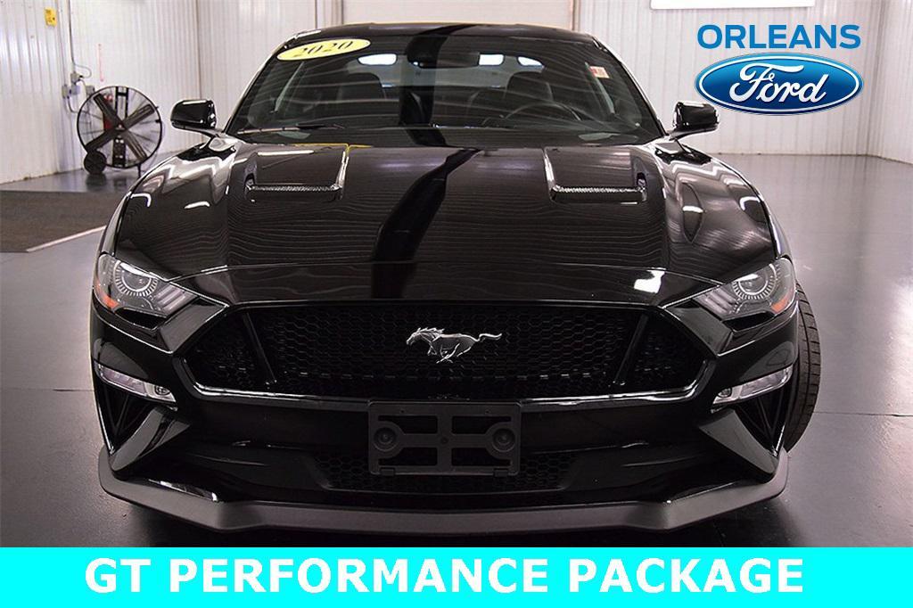 used 2020 Ford Mustang car, priced at $36,500
