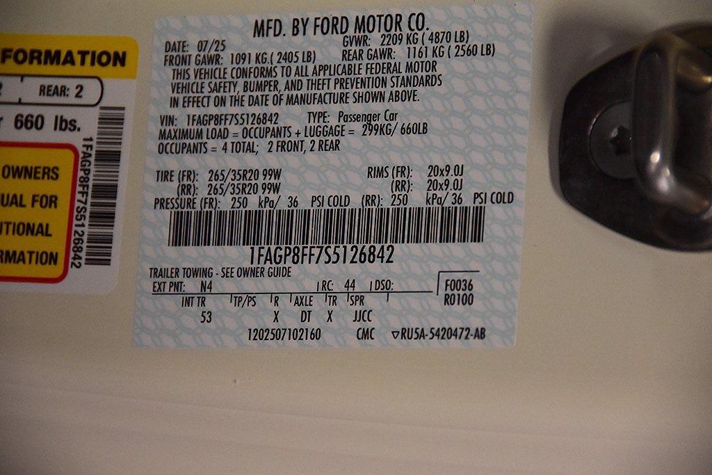 new 2025 Ford Mustang car, priced at $64,864