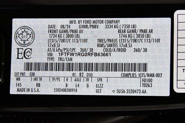 used 2024 Ford F-150 car, priced at $79,899