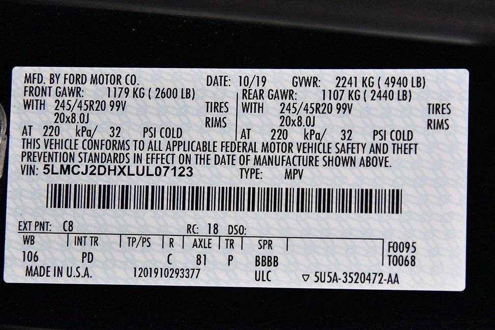 used 2020 Lincoln Corsair car, priced at $25,000