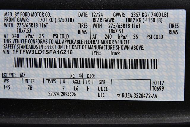 used 2025 Ford F-150 car, priced at $51,995