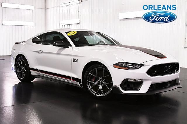 used 2021 Ford Mustang car, priced at $44,994