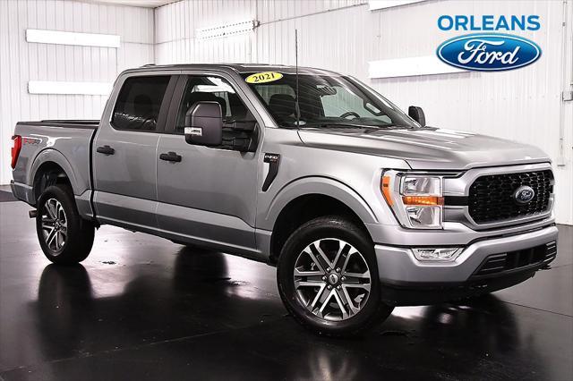 used 2021 Ford F-150 car, priced at $38,004