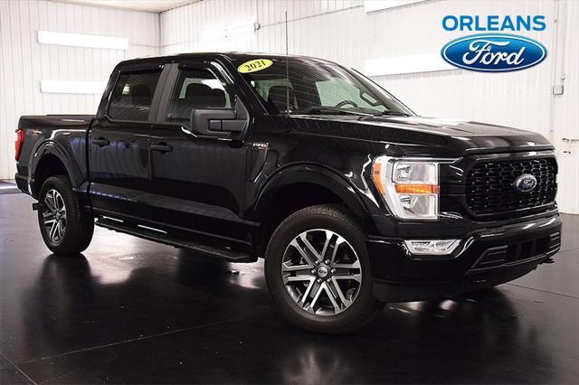 used 2021 Ford F-150 car, priced at $34,899