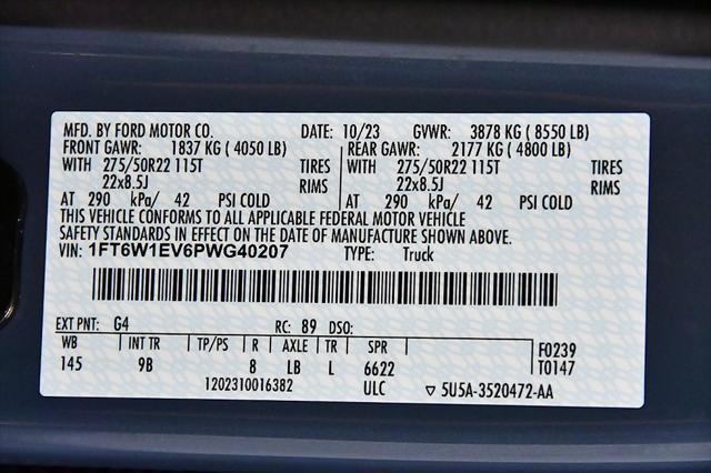 used 2023 Ford F-150 Lightning car, priced at $60,000