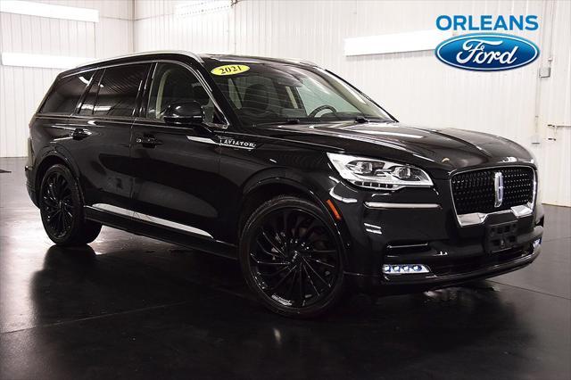 used 2021 Lincoln Aviator car, priced at $41,994