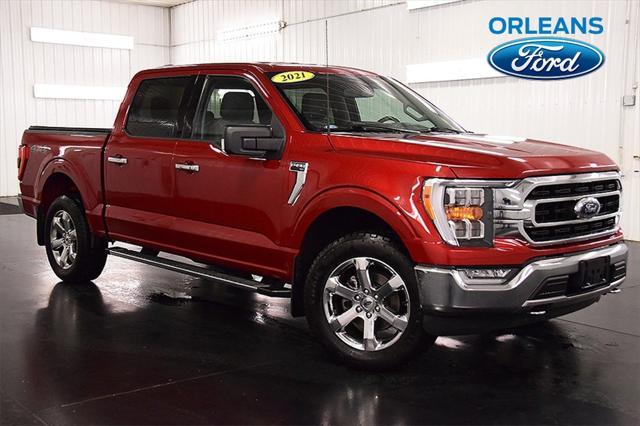 used 2021 Ford F-150 car, priced at $34,955