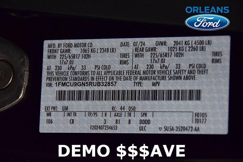 new 2024 Ford Escape car, priced at $29,995