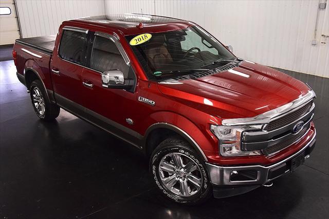 used 2018 Ford F-150 car, priced at $38,485