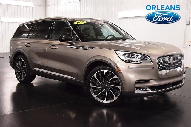 used 2020 Lincoln Aviator car, priced at $34,517