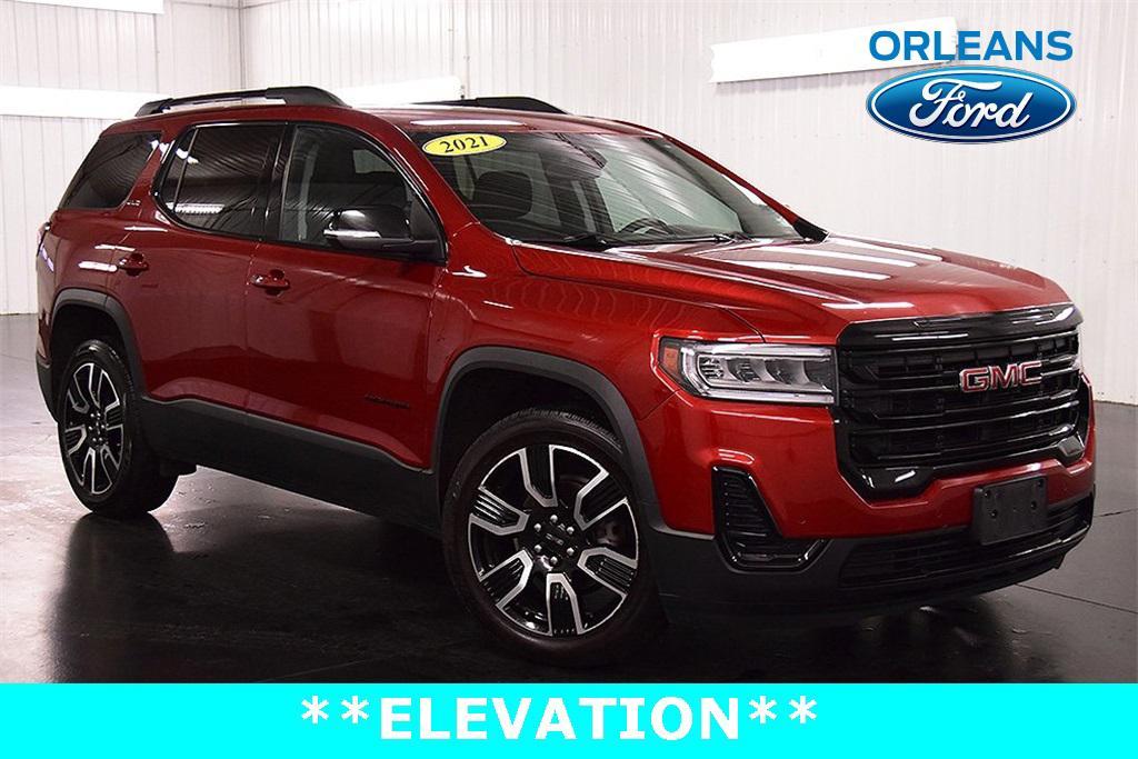 used 2021 GMC Acadia car, priced at $20,000
