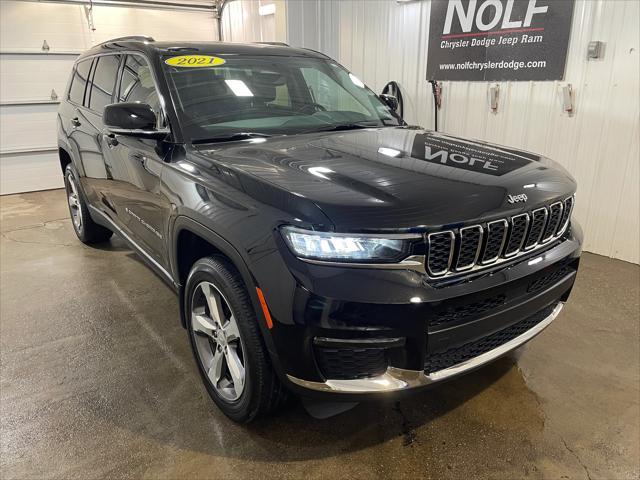 used 2021 Jeep Grand Cherokee L car, priced at $35,998