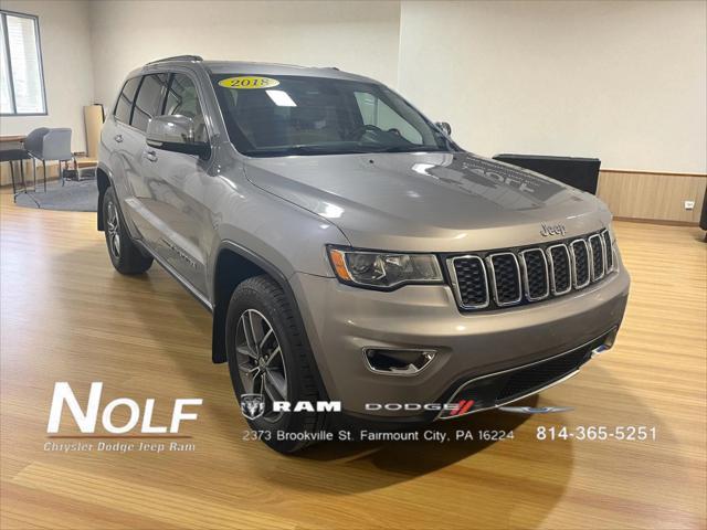 used 2018 Jeep Grand Cherokee car, priced at $15,998