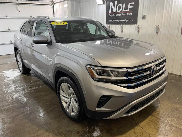 used 2021 Volkswagen Atlas Cross Sport car, priced at $24,998