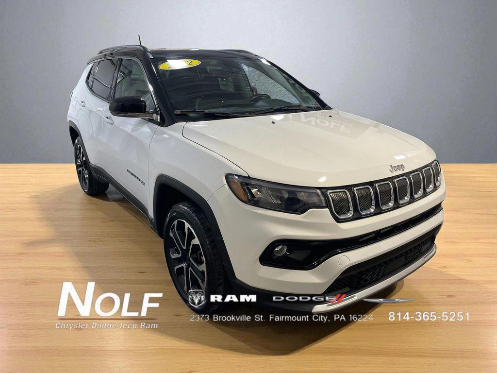 used 2022 Jeep Compass car, priced at $25,998