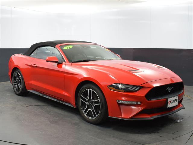 used 2021 Ford Mustang car, priced at $23,596