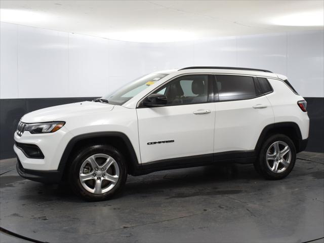 used 2023 Jeep Compass car, priced at $21,498