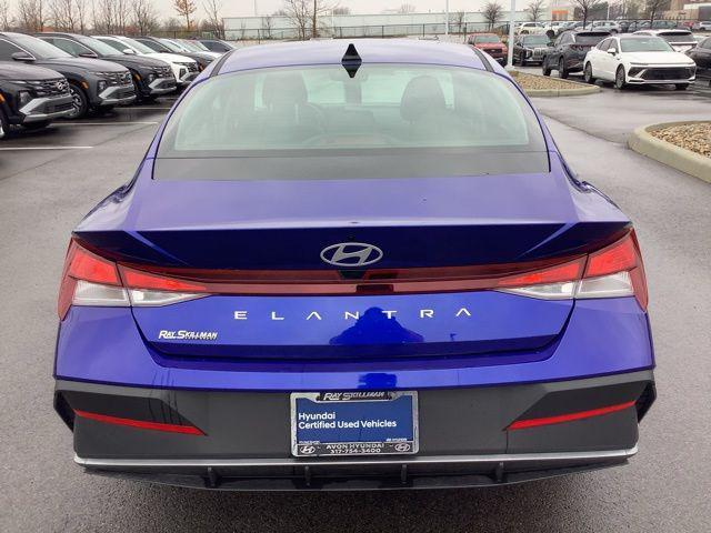 used 2025 Hyundai Elantra car, priced at $22,990