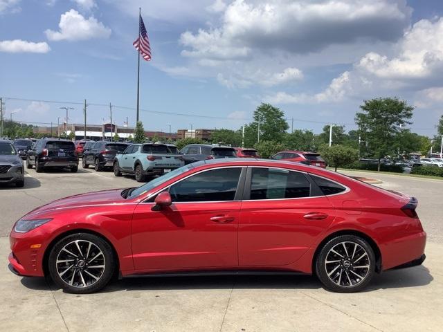 used 2021 Hyundai Sonata car, priced at $26,990