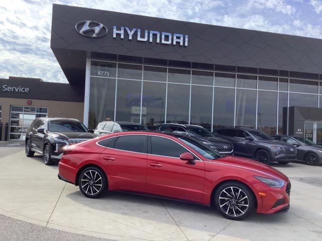 used 2021 Hyundai Sonata car