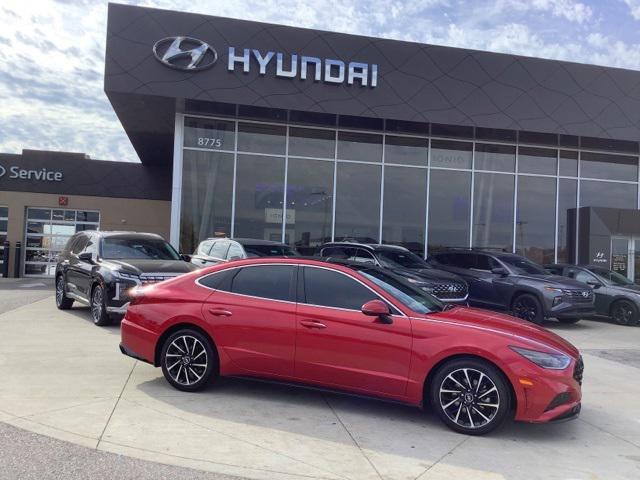 used 2021 Hyundai Sonata car, priced at $21,988