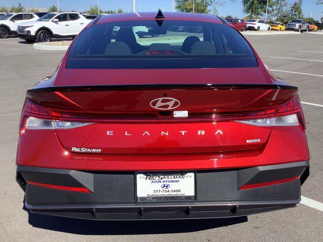 new 2025 Hyundai Elantra HEV car, priced at $28,905