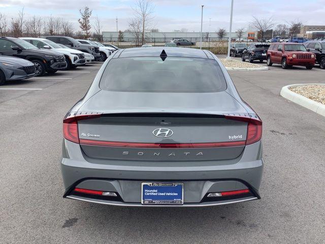 used 2023 Hyundai Sonata Hybrid car, priced at $27,900