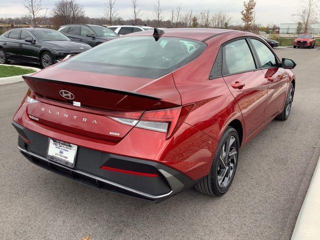 used 2025 Hyundai Elantra HEV car, priced at $24,990