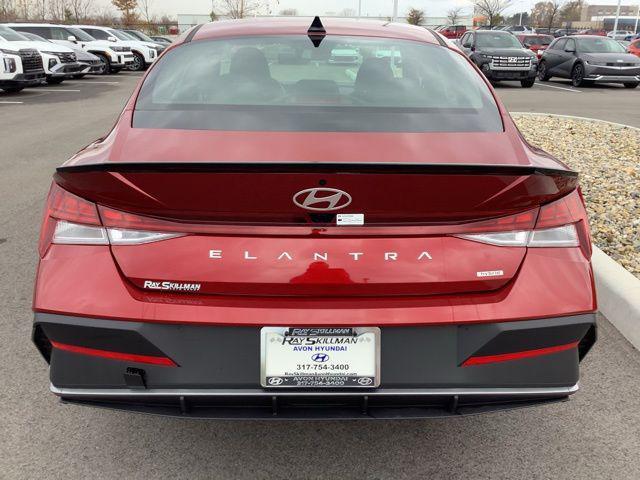 used 2025 Hyundai Elantra HEV car, priced at $24,990