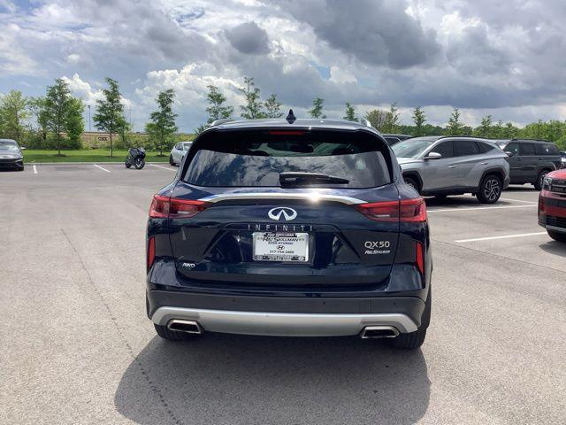 used 2021 INFINITI QX50 car, priced at $27,988
