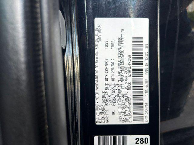used 2024 Toyota Tacoma car, priced at $42,663