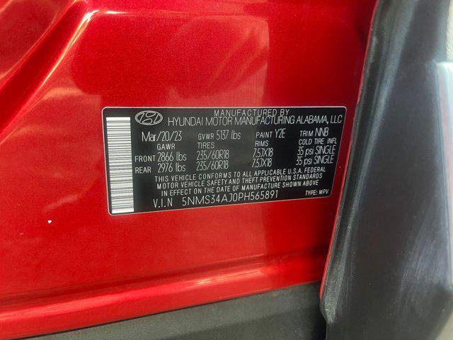 used 2023 Hyundai Santa Fe car, priced at $22,573