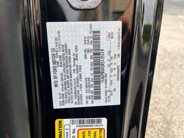 used 2024 Ford Mustang car, priced at $34,875