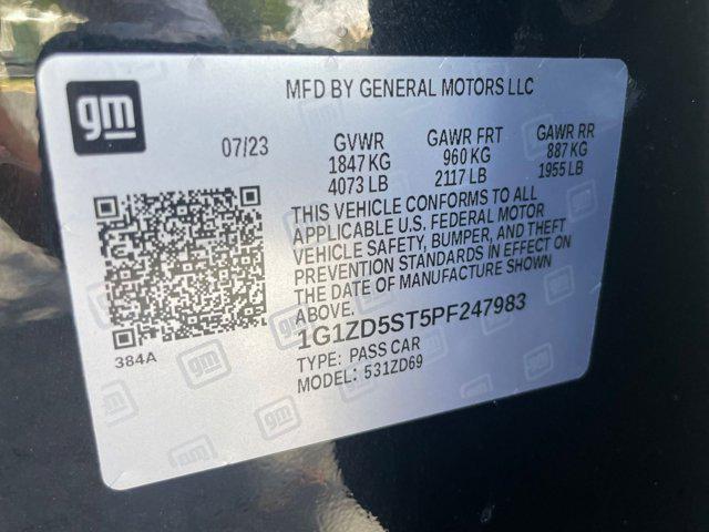 used 2023 Chevrolet Malibu car, priced at $17,814