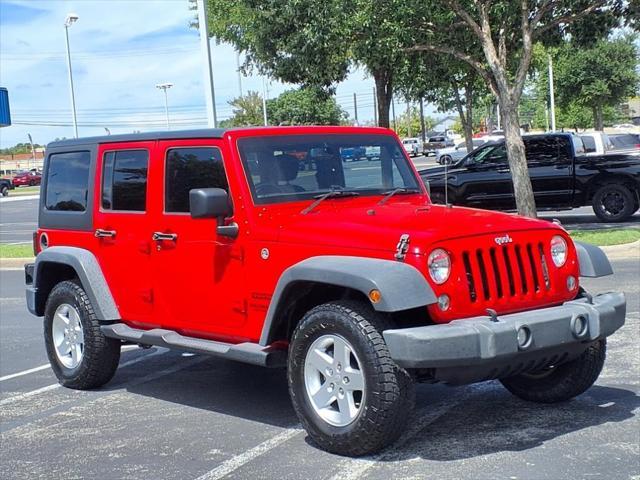 used 2016 Jeep Wrangler Unlimited car, priced at $17,995