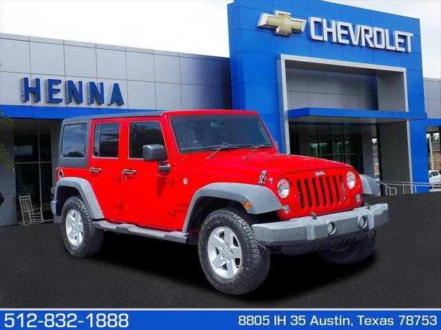 used 2016 Jeep Wrangler Unlimited car, priced at $17,995