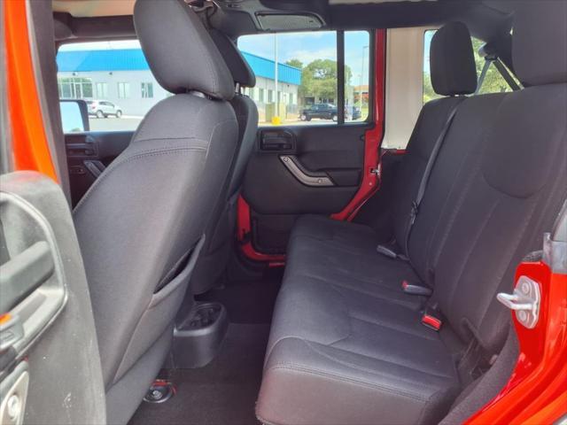 used 2016 Jeep Wrangler Unlimited car, priced at $17,995