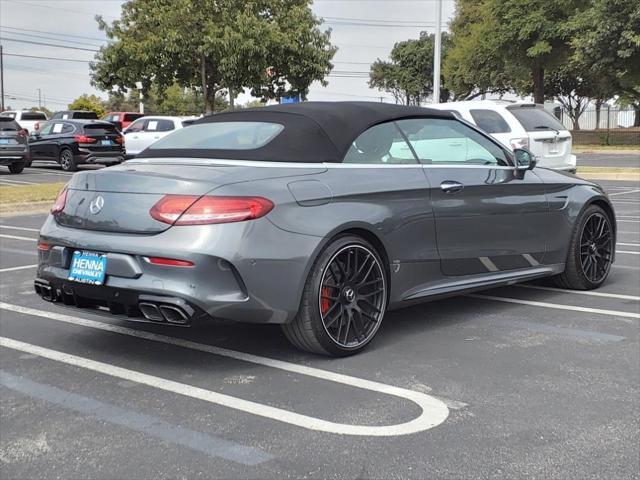 used 2021 Mercedes-Benz AMG C 63 car, priced at $67,990