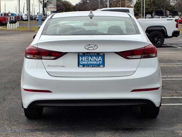 used 2018 Hyundai Elantra car, priced at $12,895