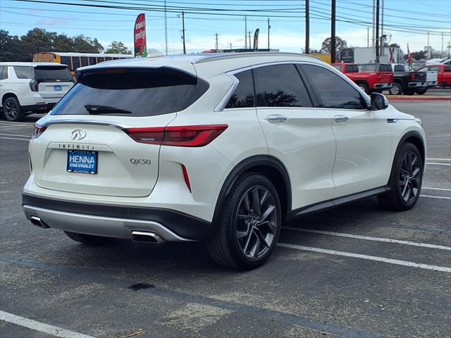 used 2019 INFINITI QX50 car, priced at $21,995