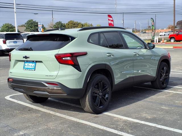 new 2025 Chevrolet Trax car, priced at $25,871