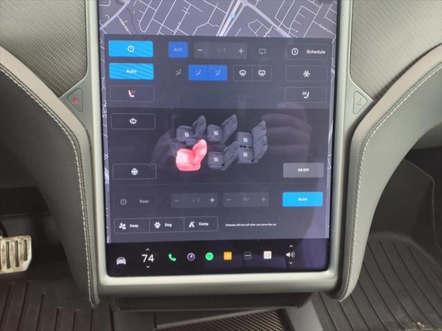 used 2021 Tesla Model X car, priced at $49,995