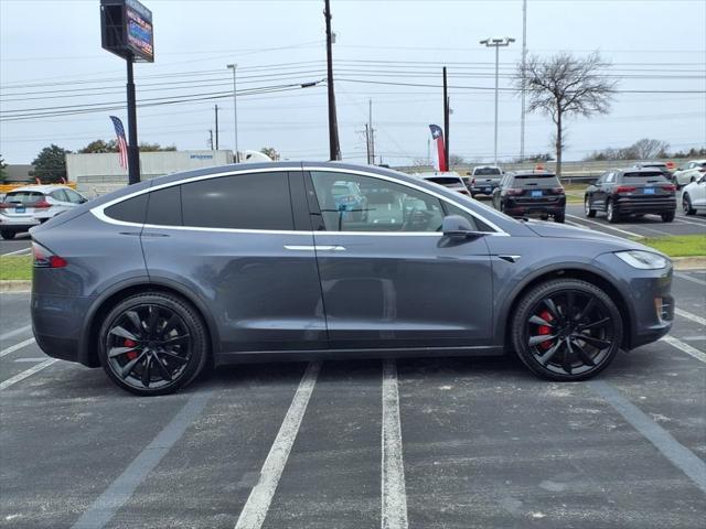 used 2021 Tesla Model X car, priced at $49,995