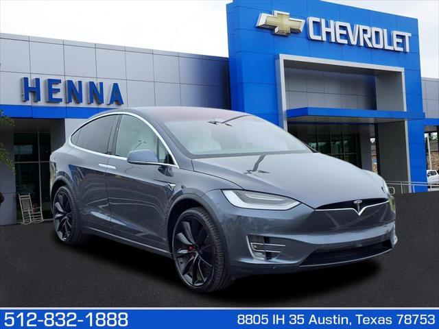 used 2021 Tesla Model X car, priced at $49,995