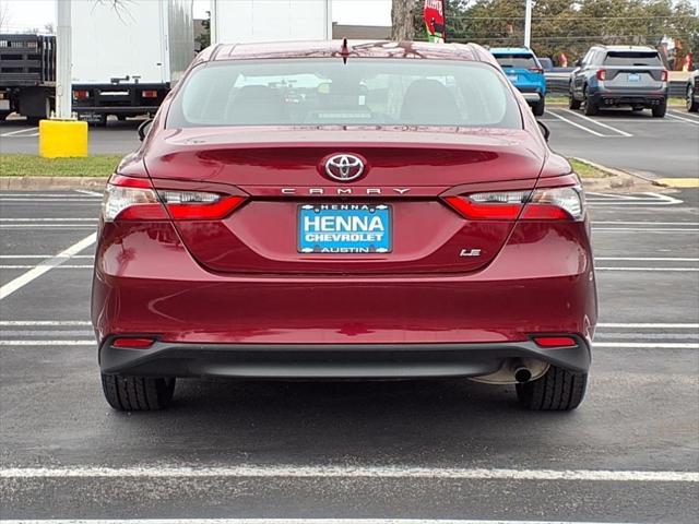 used 2021 Toyota Camry car, priced at $22,595