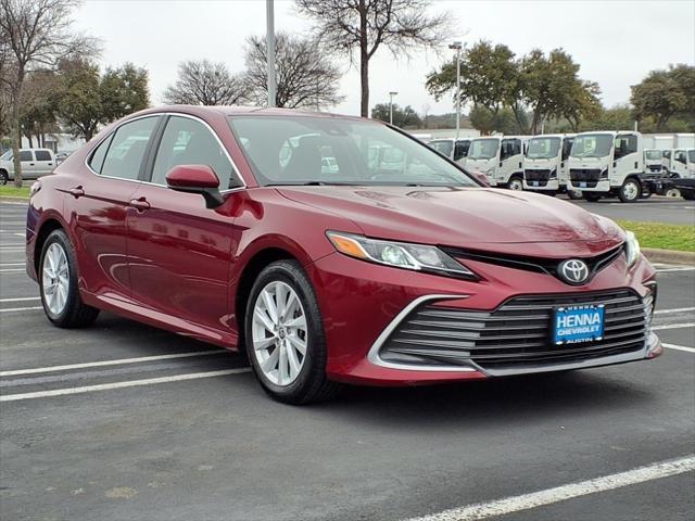 used 2021 Toyota Camry car, priced at $22,595